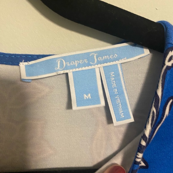 Draper James Geranium Shift Bell Sleeve Dress Size Medium - Picture 3 of 7